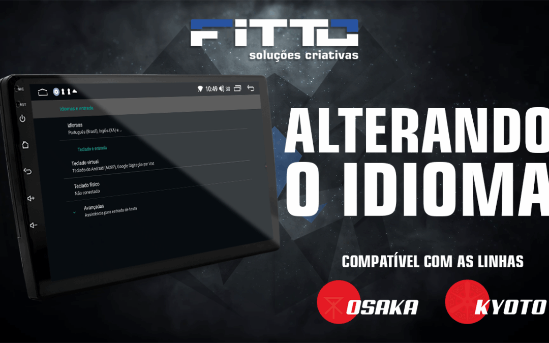Alteração do idioma