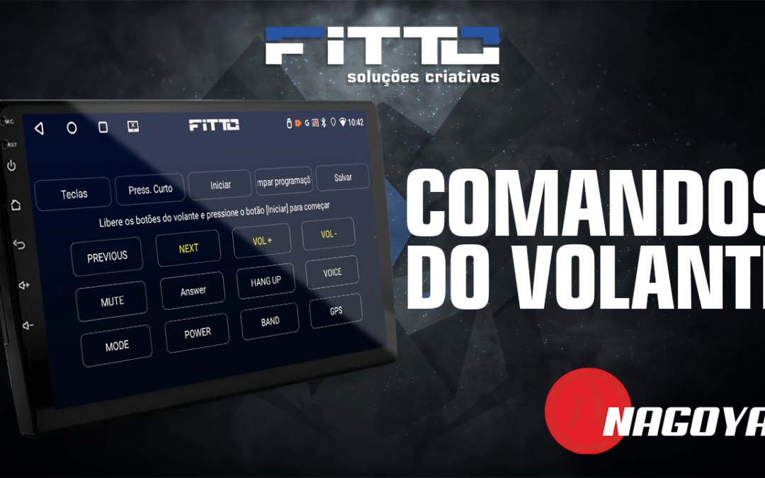 Configuração dos comandos de volante