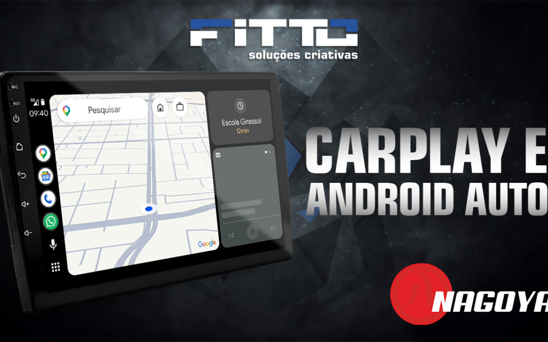 Conexão CarPlay e Android Auto
